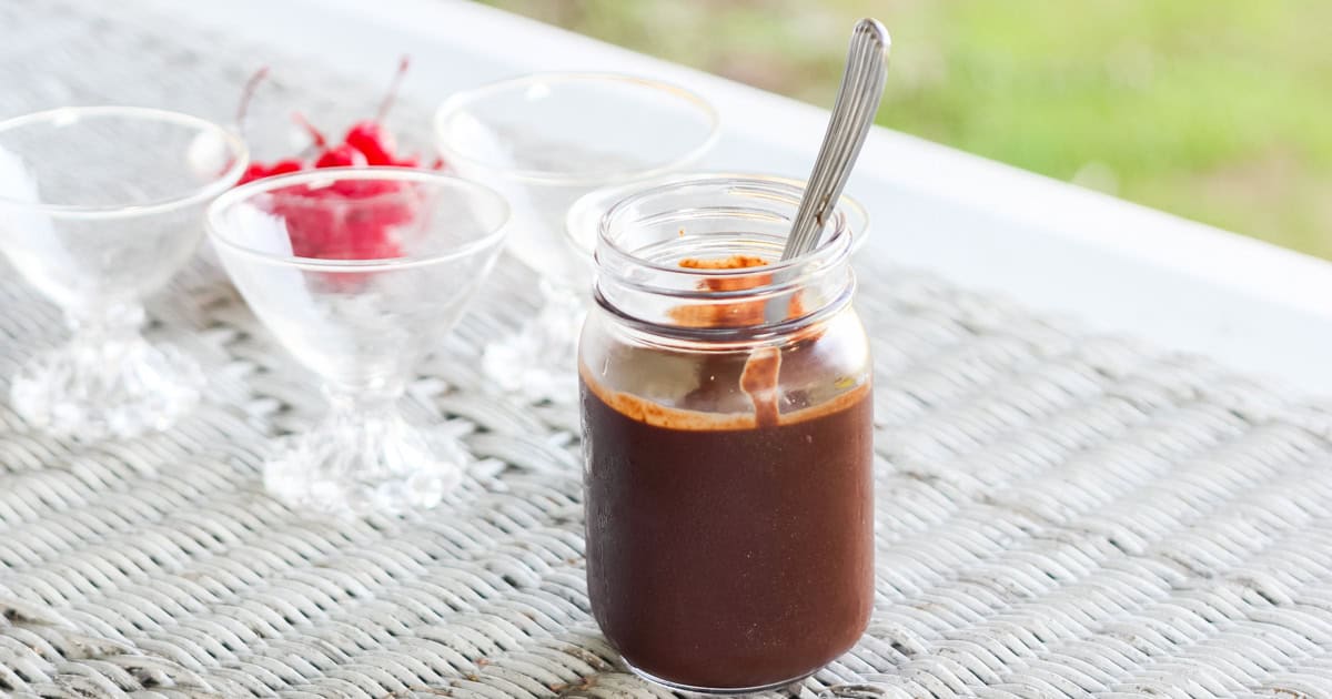 No Cream? Make Easy Chocolate Sauce for Drizzling or Thick Fudge
